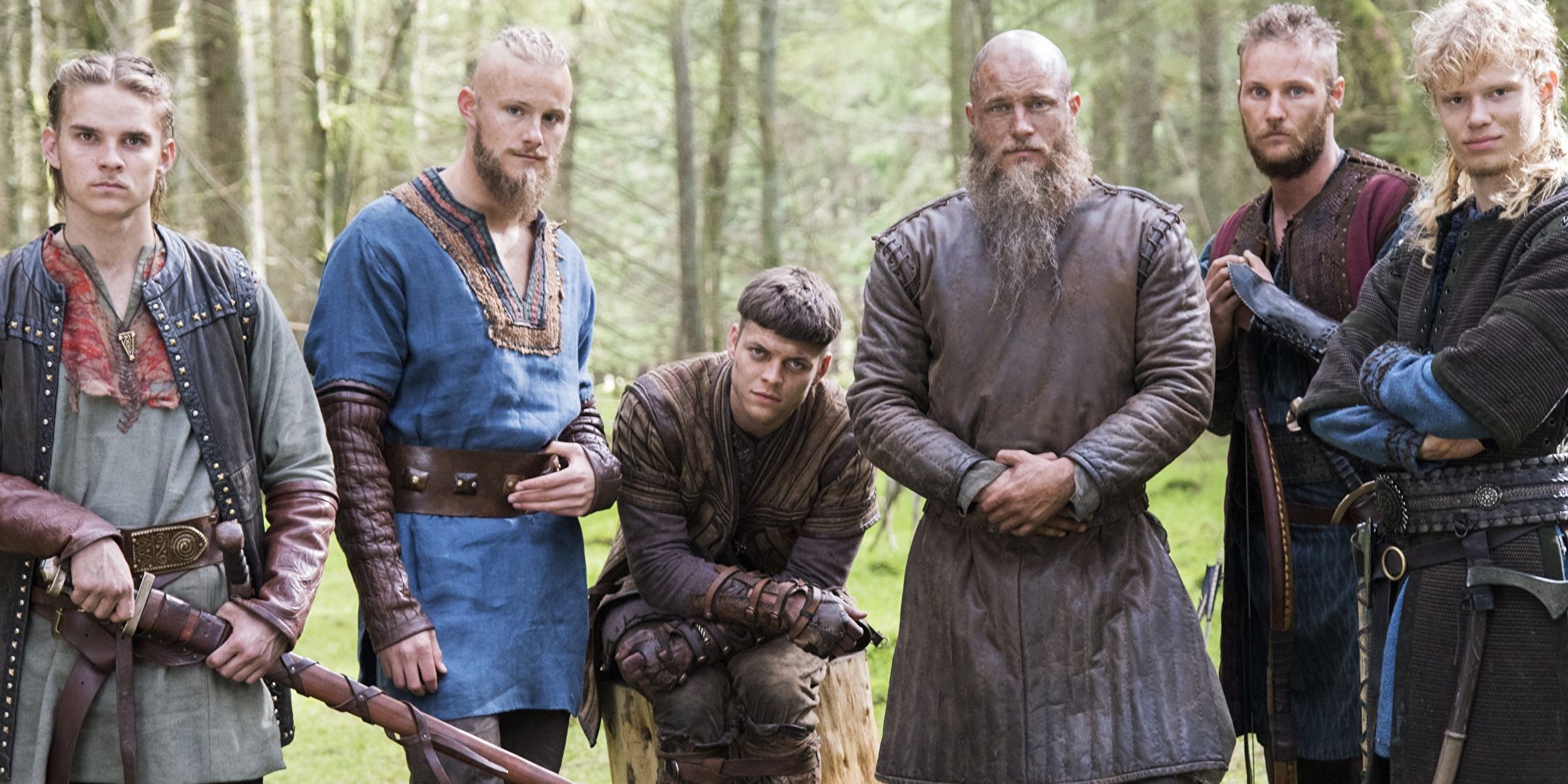 History Channel's Vikings Ragnar & His Sons