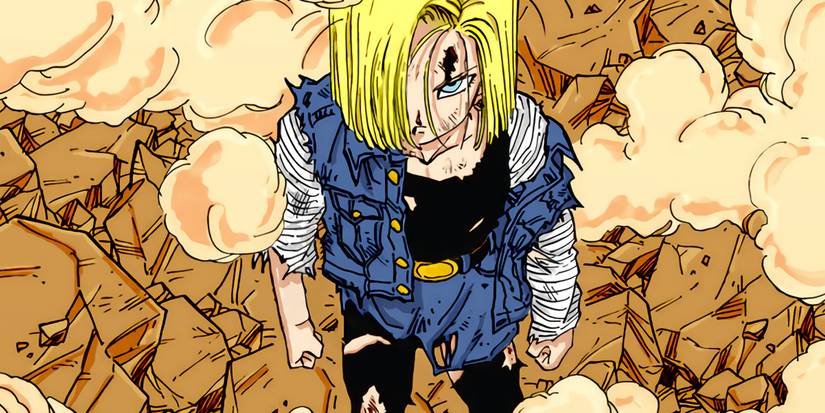 Android 18 vs Vegeta