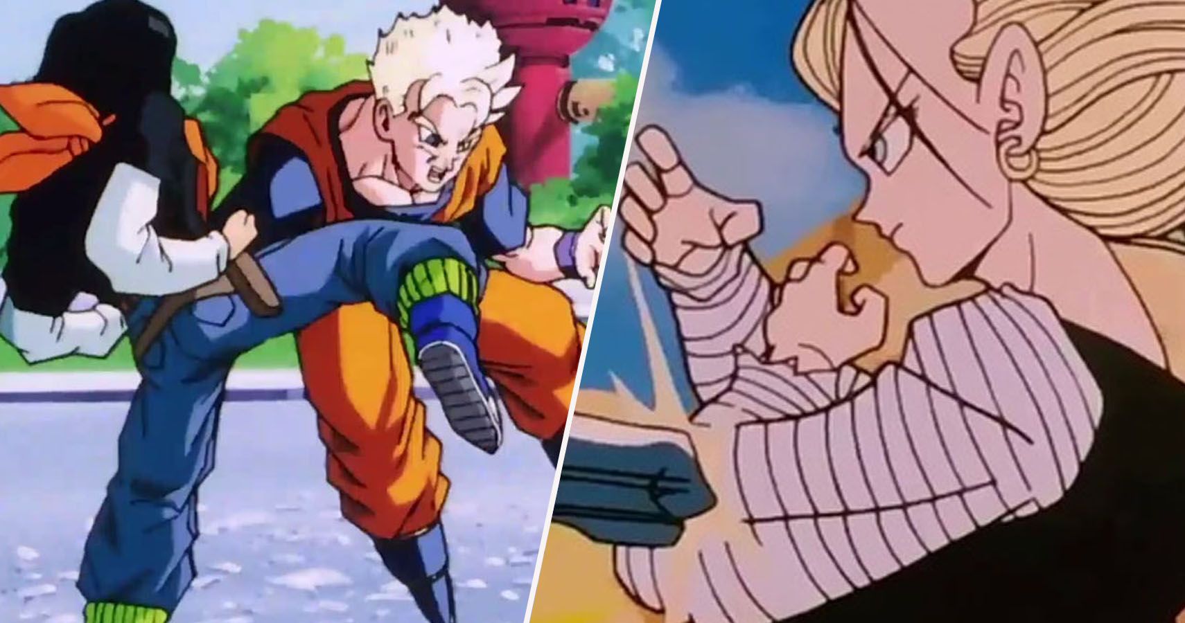 Androides (dragón ball Z) saga de cell: androide # 17, androide # 18 y  androide # 16