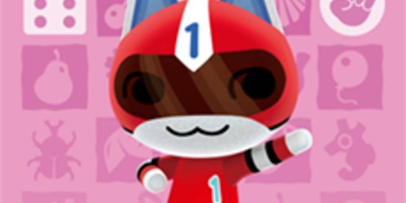 Animal Crossing Kid Cat Posing In Amiibo Card