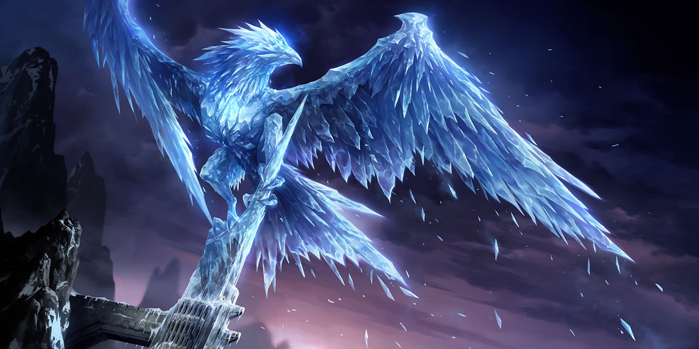 The Champion Anivia from League of Legends