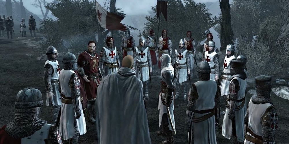 Assassins Creed Altair Confront Templar Army