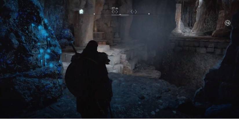 Assassins Creed Valhalla Deoraby Spar Cave Statue Room