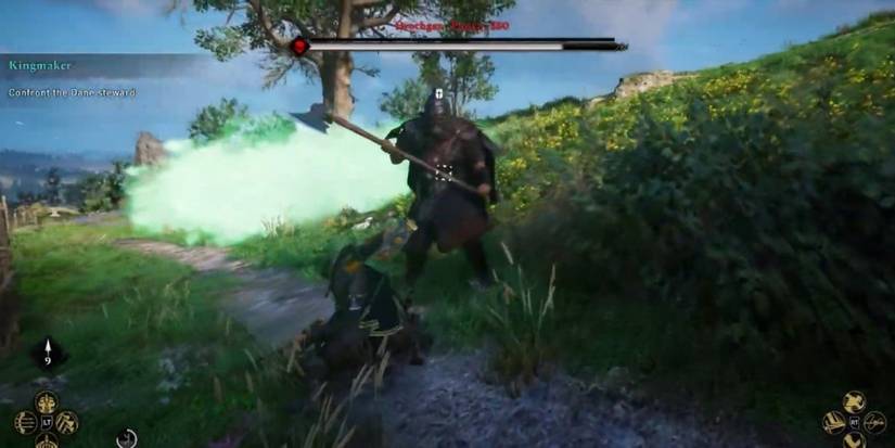 Assassins Creed Valhalla Eivor Fighting Hrothgar