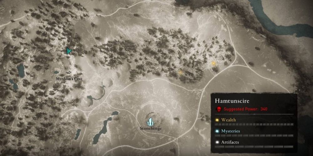Assassins Creed Valhalla Excalibur Location On The Map