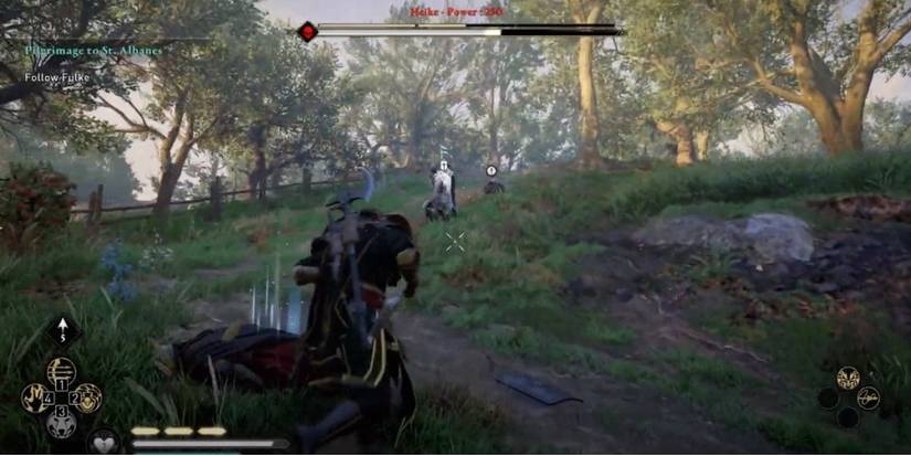 Assassins Creed Valhalla Heike Glowing White To Heal