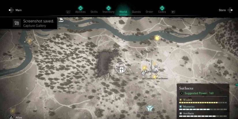 Assassins Creed Valhalla Hrothgar Location On Map