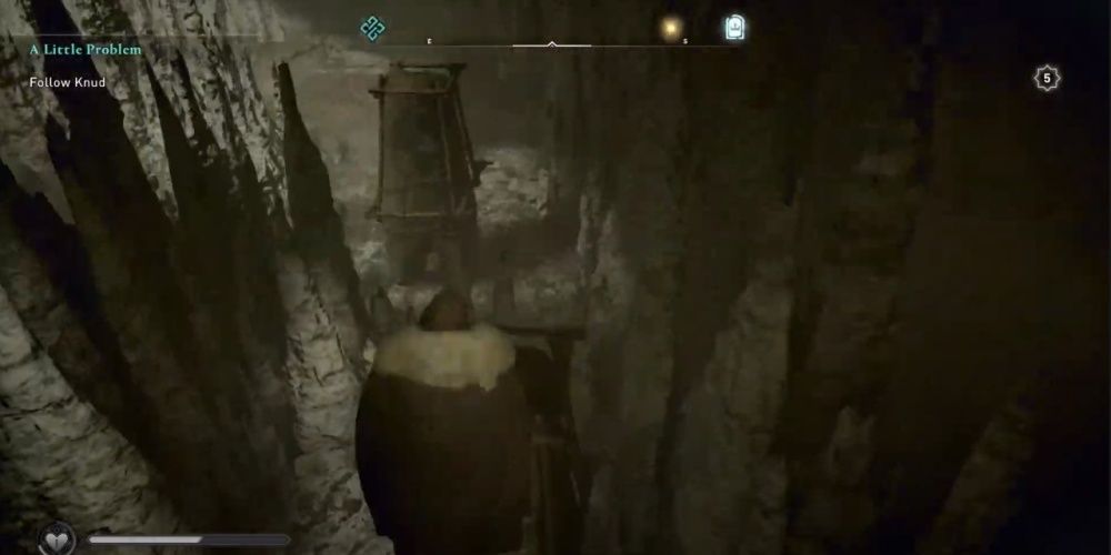 Assassins Creed Valhalla Jumping Rock To Rock In Cavern Of Trials