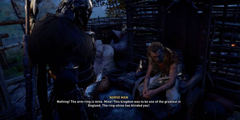 Assassin's Creed Valhalla Norse Man LOTR Reference cinematic ring