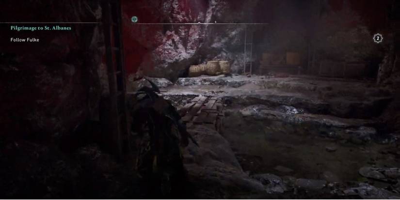 Assassins Creed Valhalla Red Lichen Cave Ladders