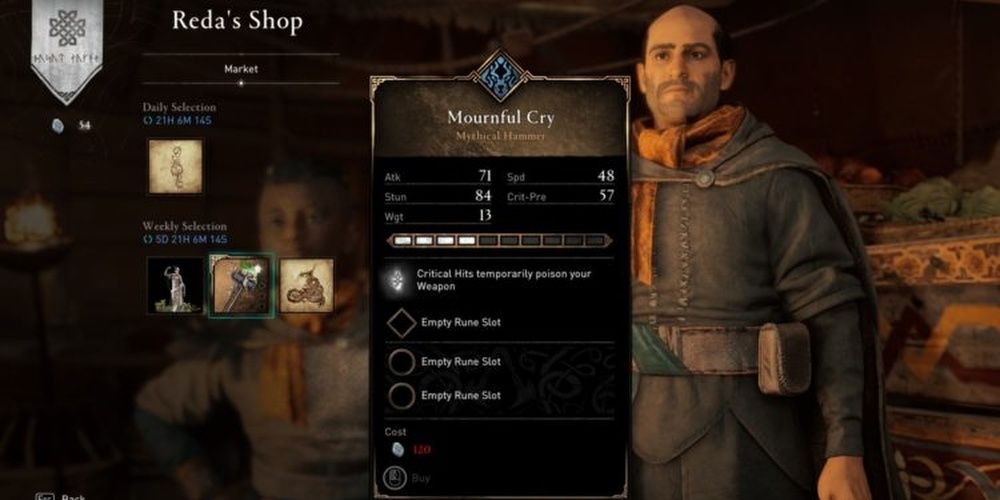 Assassins Creed Valhalla Screenshot Of Redas Shop
