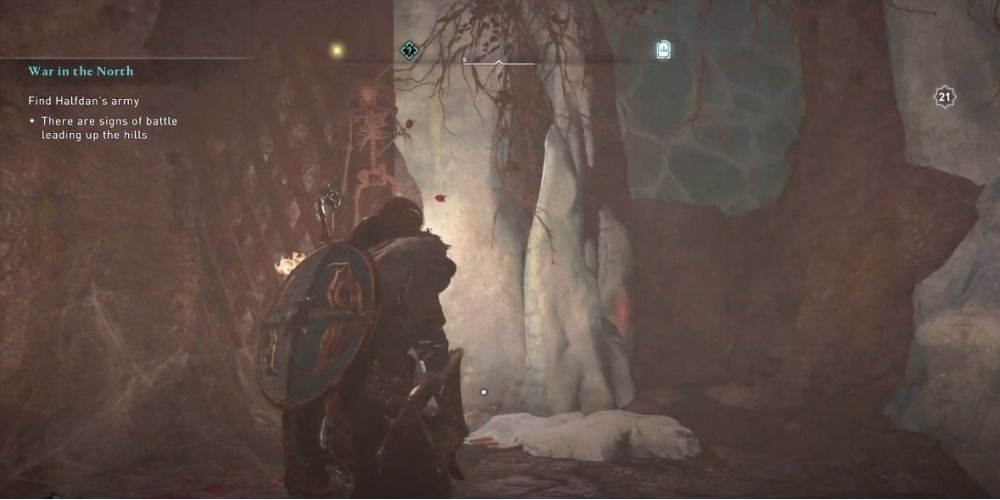 Assassins Creed Wiccans Cave Ice Wall