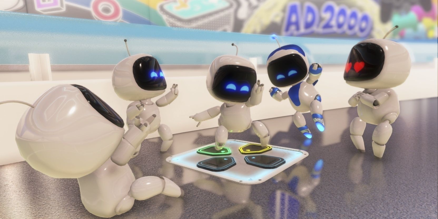 Astrobots in Astro's Playroom
