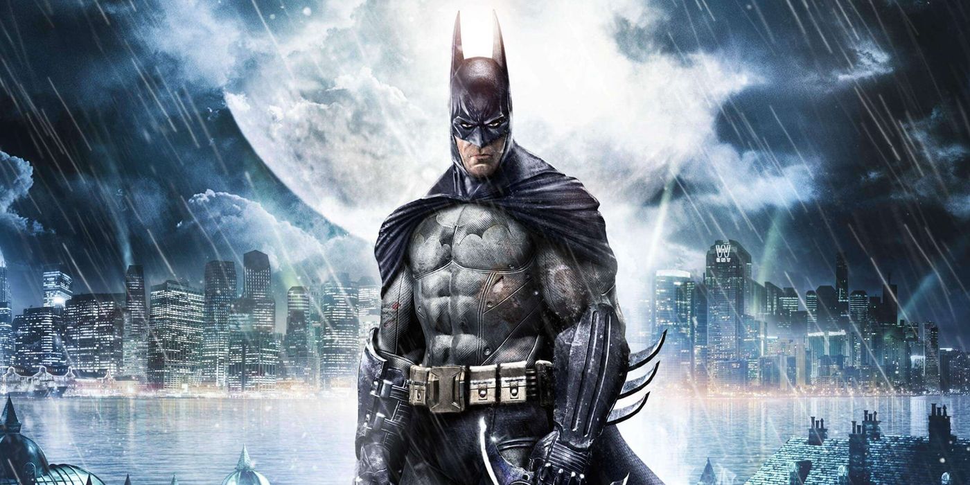 Batman Arkham Asylum poster Gotham City