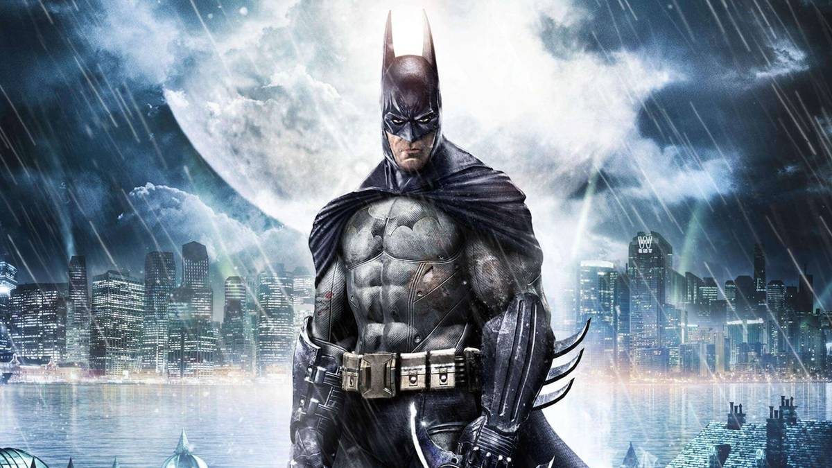 Batman Arkham Asylum poster Gotham City