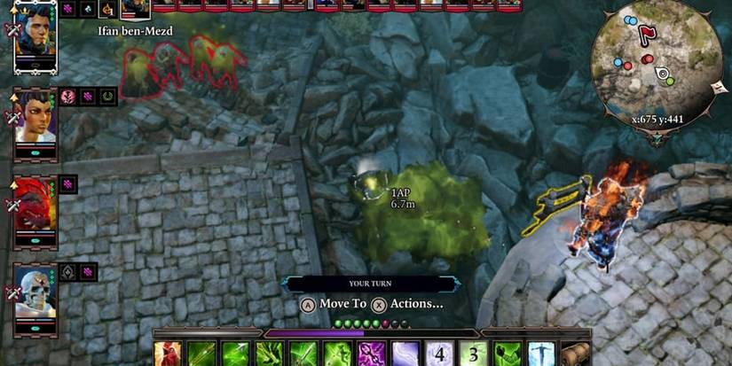 Being in an advantageous position compared to other allies - DND tips from Divinity Original Sin 2