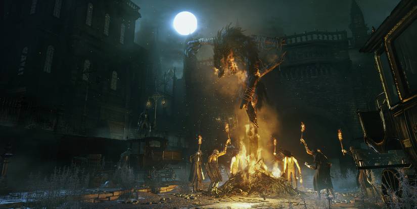 Bloodborne Burning Beast