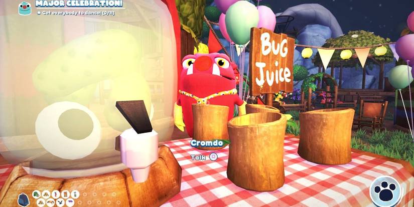 Bugsnax Cromdo Bug Juice Stand