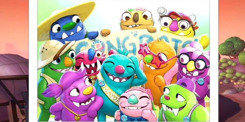 Bugsnax Ending Credits Good End Group Photo