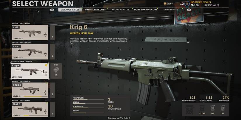 Call of Duty Auto Rifle Krieg