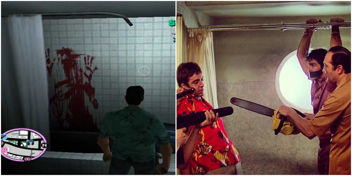 Apartment 3c From GTA Vice City & Scarface Chainsaw Scene