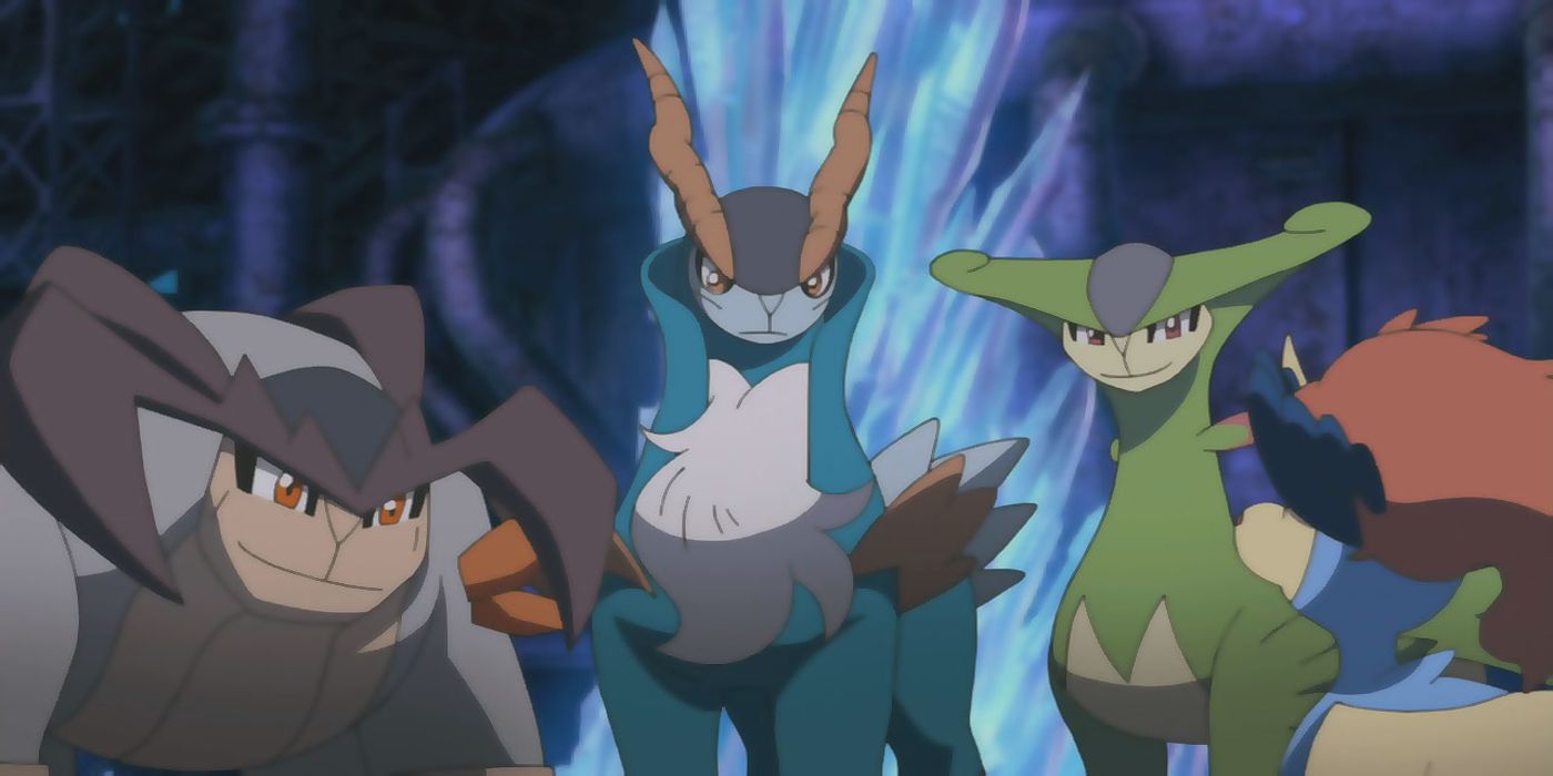 Pokémon 4 Swords of Justice Gen 5 Cobalion Terrakion Virizion Keldeo