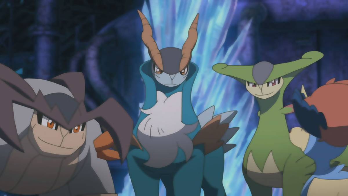 Pokémon 4 Swords of Justice Gen 5 Cobalion Terrakion Virizion Keldeo