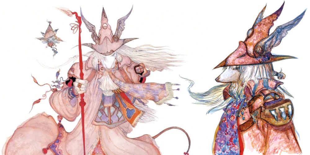 Concept art of Freya from Final Fantasy 9
