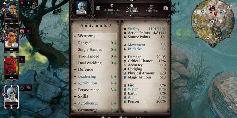 Customizing the Skills of a character - DND tips from Divinity Original Sin 2