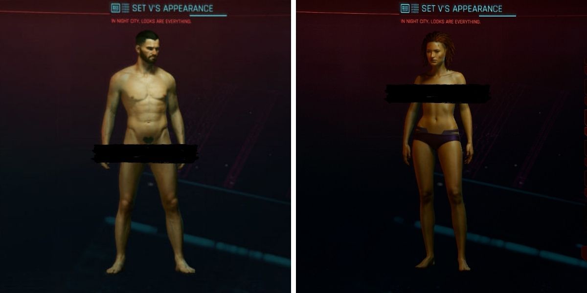 customizable genitalia is the most talked about feature in cyberpunk 2077