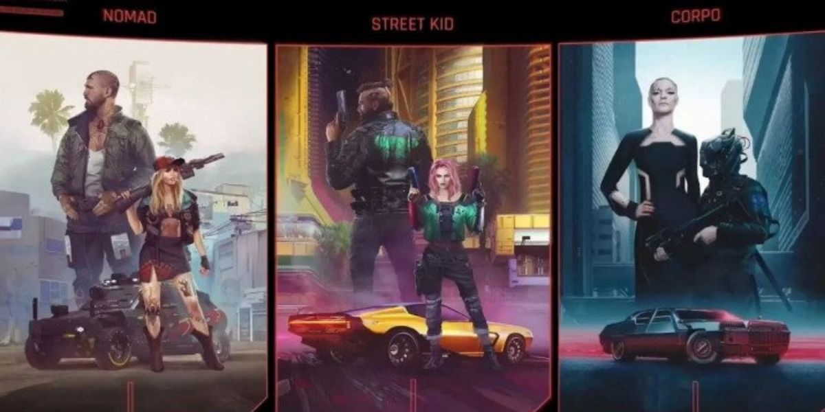 The life path choice in cyberpunk 2077 determines how players start the game