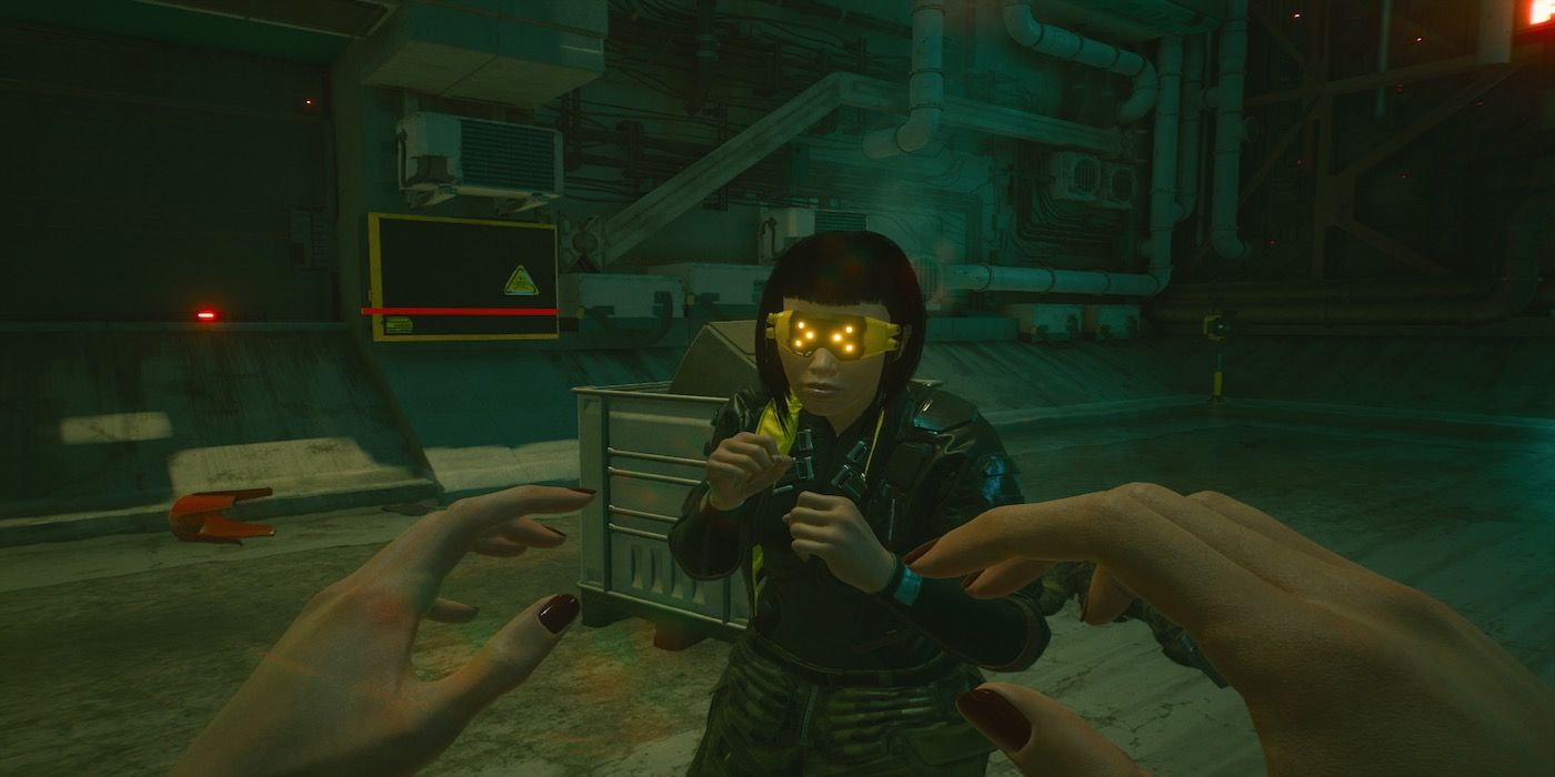 Cyberpunk 2077 gameplay screenshot