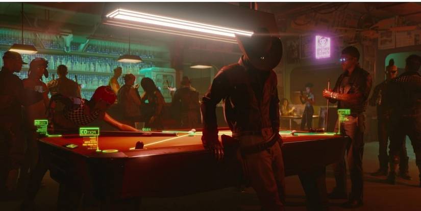 Cyberpunk 2077 bar
