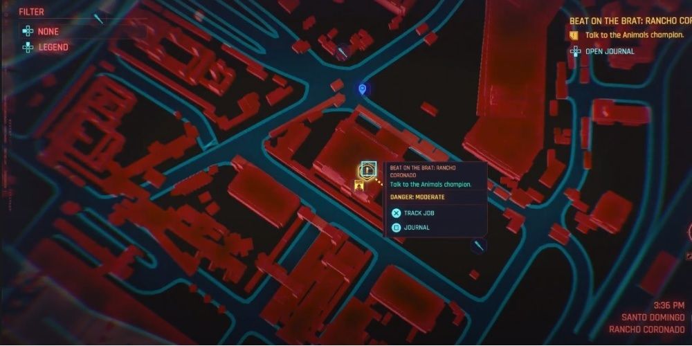Cyberpunk 2077 Beat The Brat Rhino Location On Map