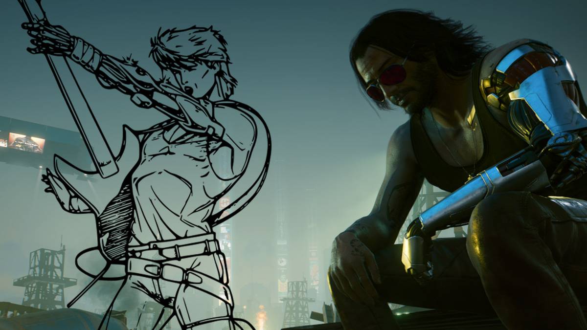 Cyberpunk 2077 Johnny Silverhand vs Tabletop