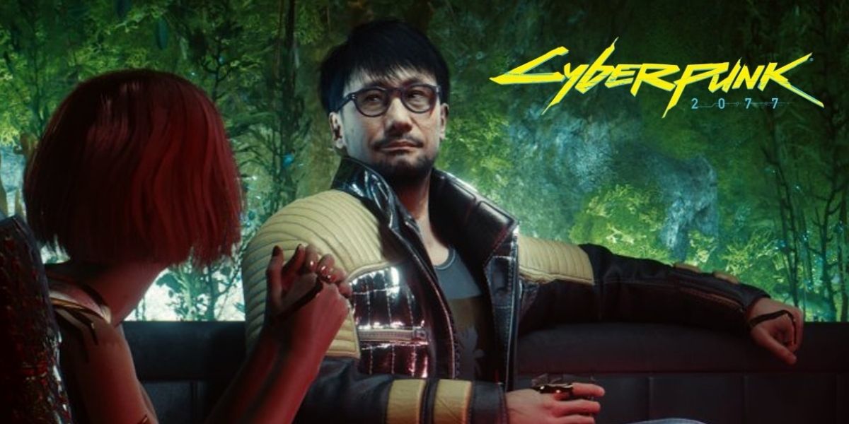 Hideo Kojima in Cyberpunk 2077