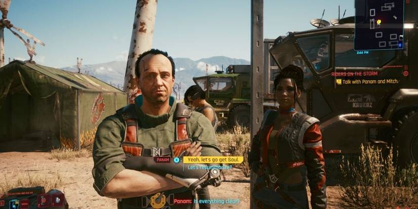 Mitch from Cyberpunk 2077