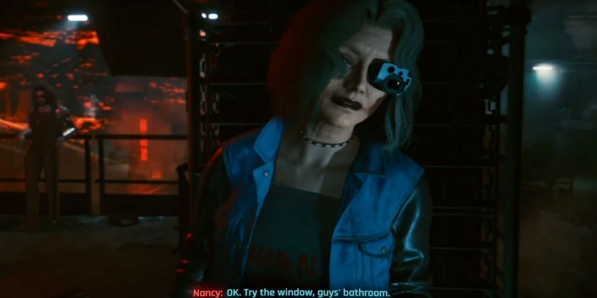 Nancy from Cyberpunk 2077