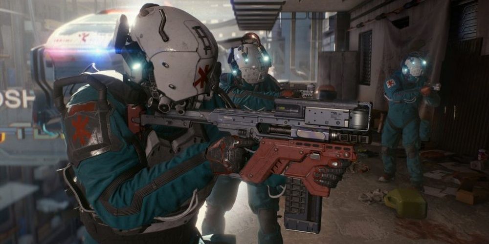 Cyberpunk 2077 Robotic Armed Medics