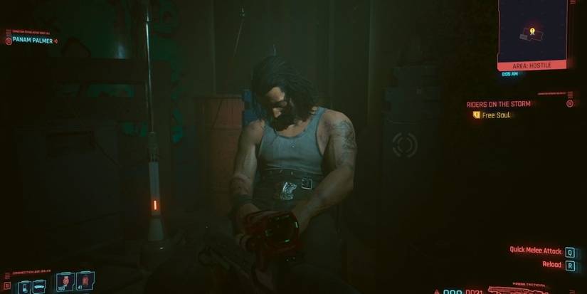 Saul in Cyberpunk 2077