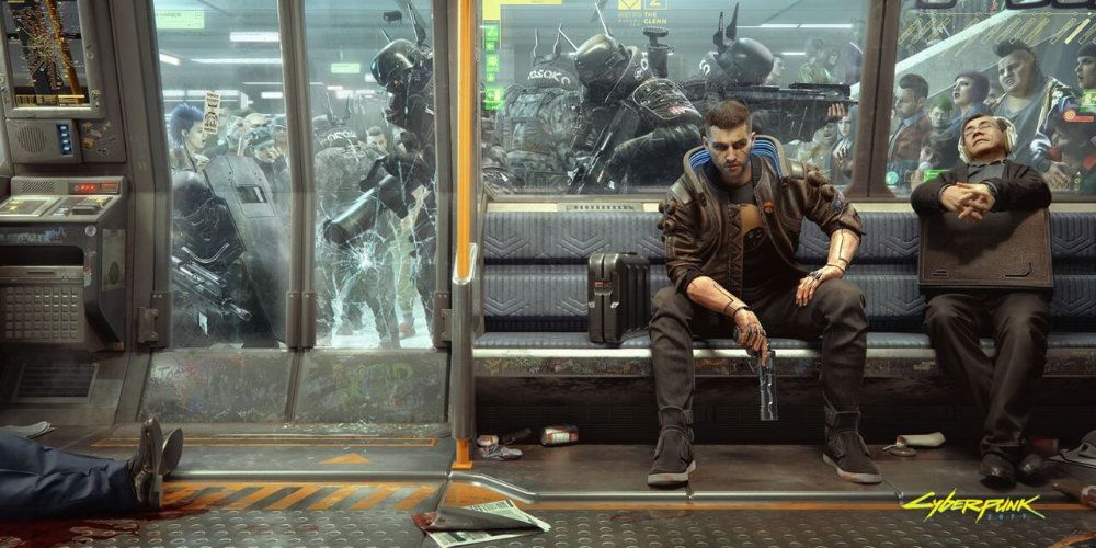 Cyberpunk 2077 Subway