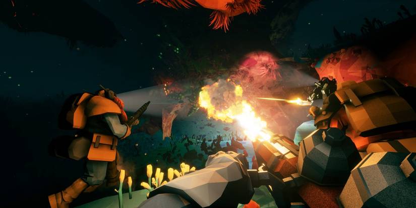 Driller Dwarf Wielding A Flamethrower.