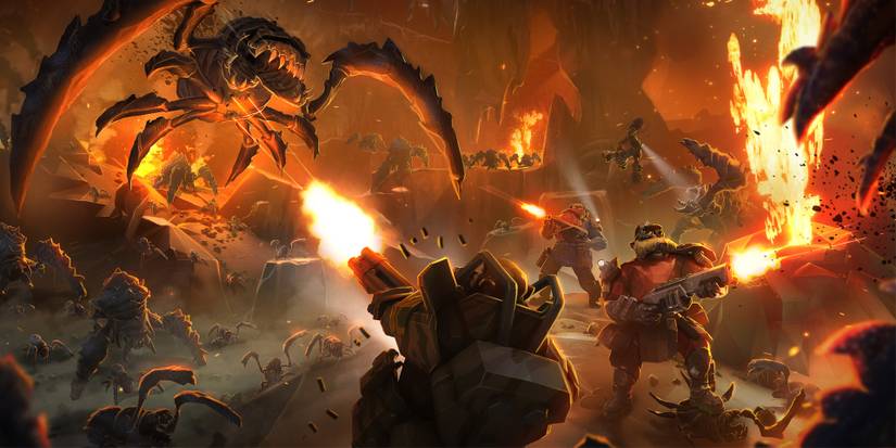 Alien Swarm DRG Concept Art