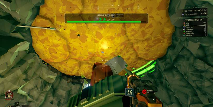 Deep Rock Galactic Plug Ceiling