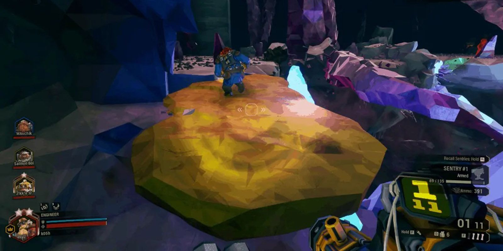 Deep Rock Galactic Plug Floor