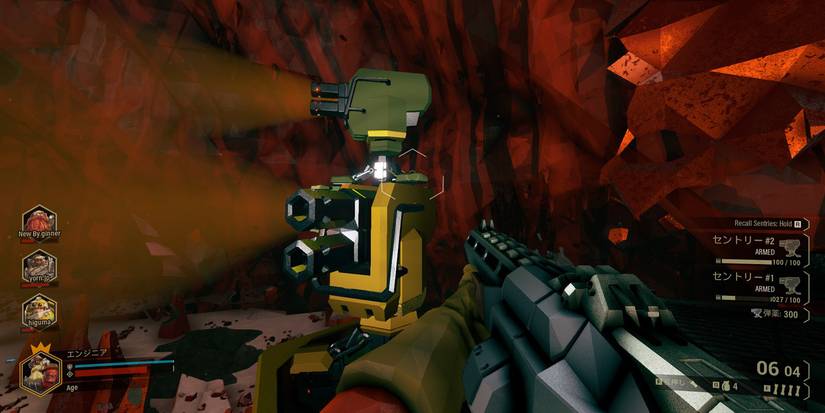 Deep Rock Galactic Turret Cluster