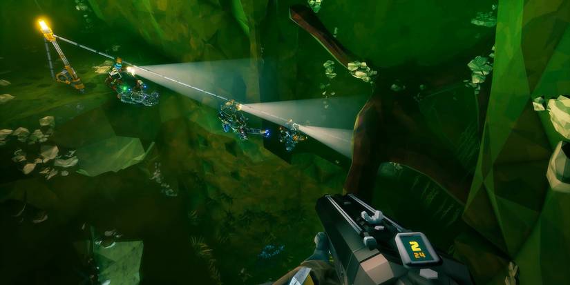 Deep Rock Galactic Zipline