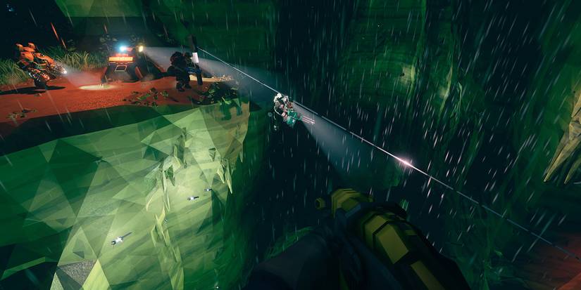 Deep Rock Galactic Zipline