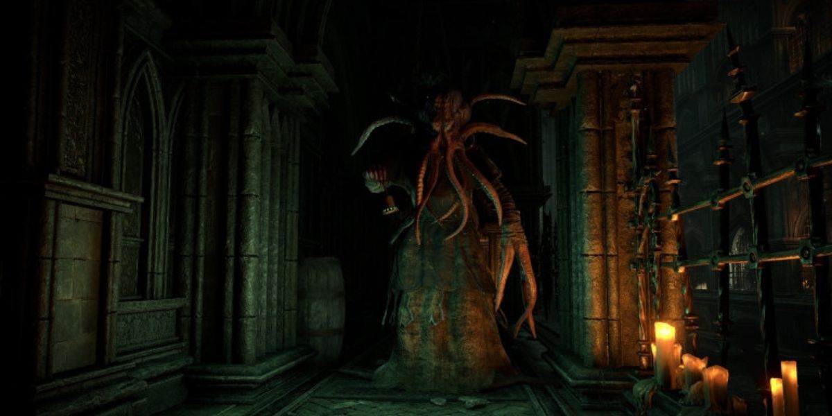 The Clever Rats Ring In demon's souls is guarded by a statue that shoots barrages of arrows