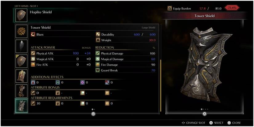 Shields and stats in Demon's Souls Remake